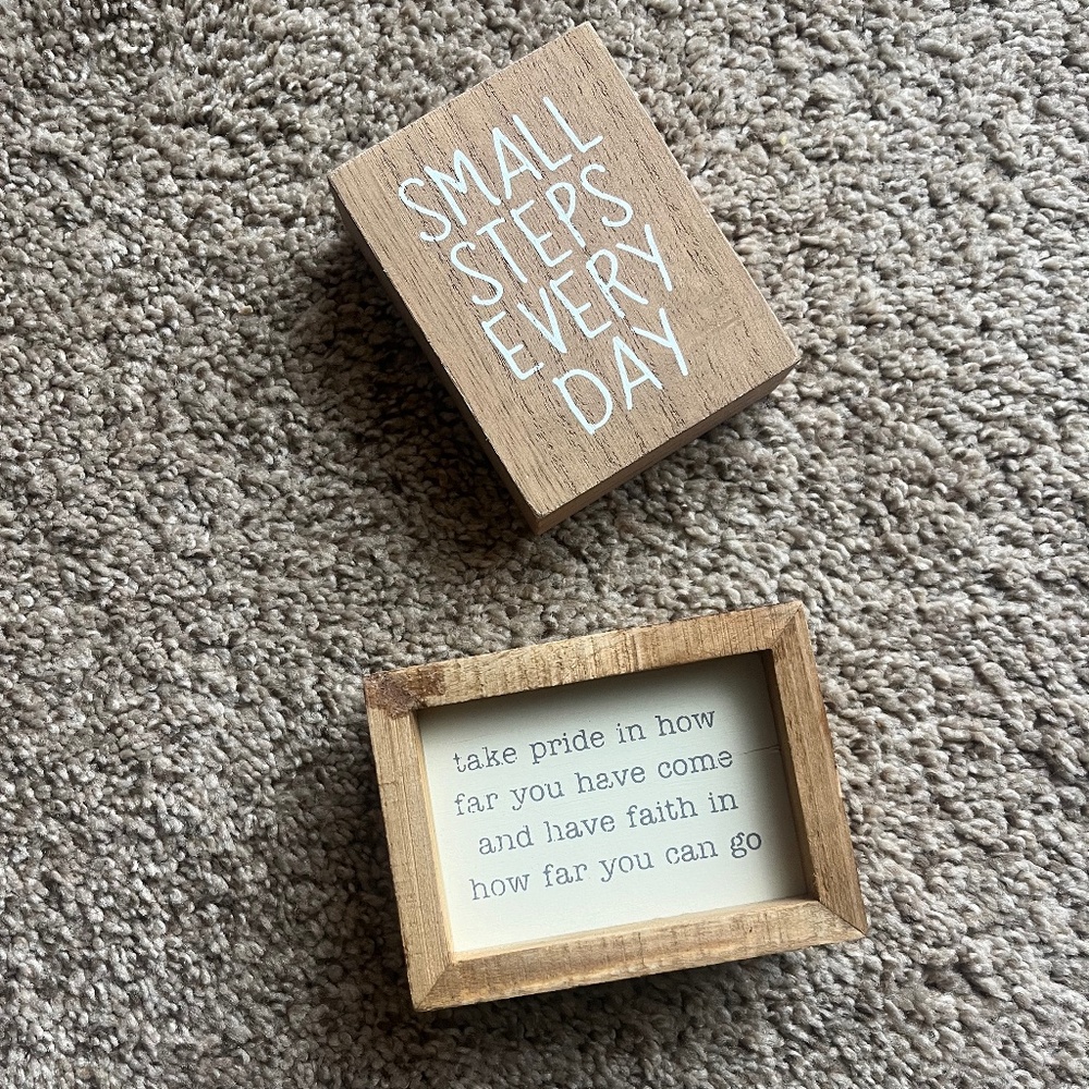 Words of Affirmation Blocks